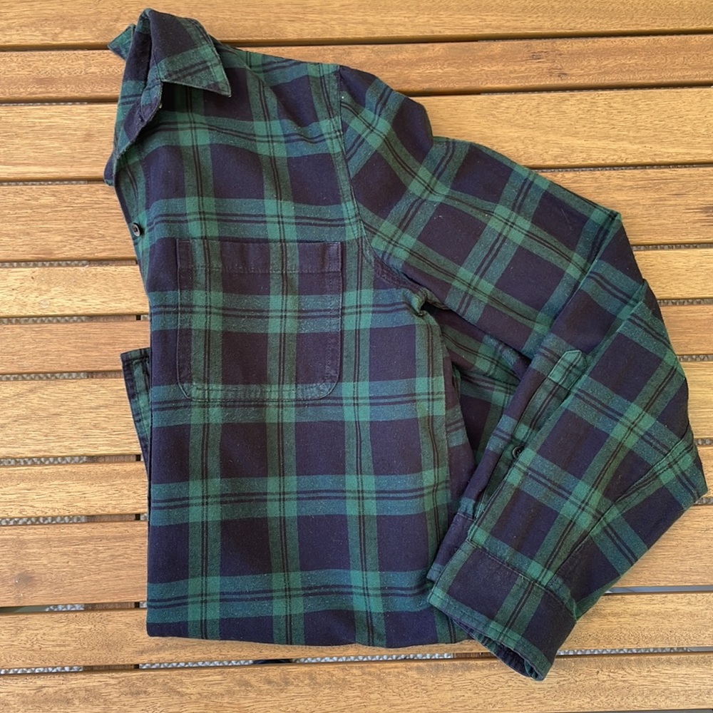 Madewell Flannel Classic Plaid Flannel XS - Picture 10 of 11